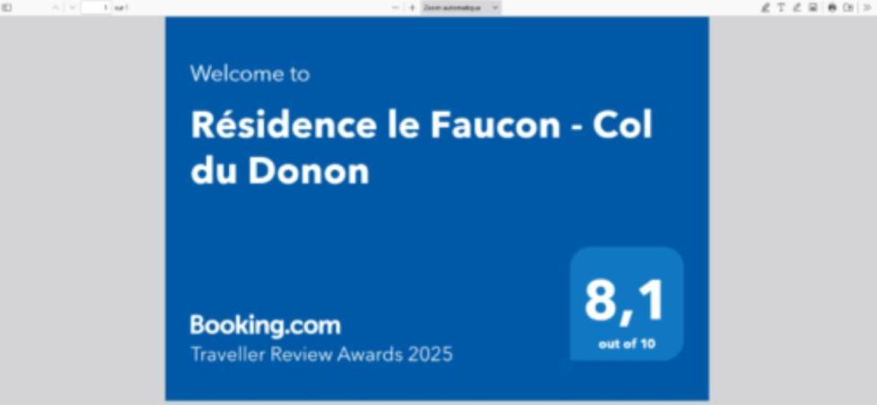 Residence Le Faucon - Col Du Donon Grandfontaine  Exterior foto